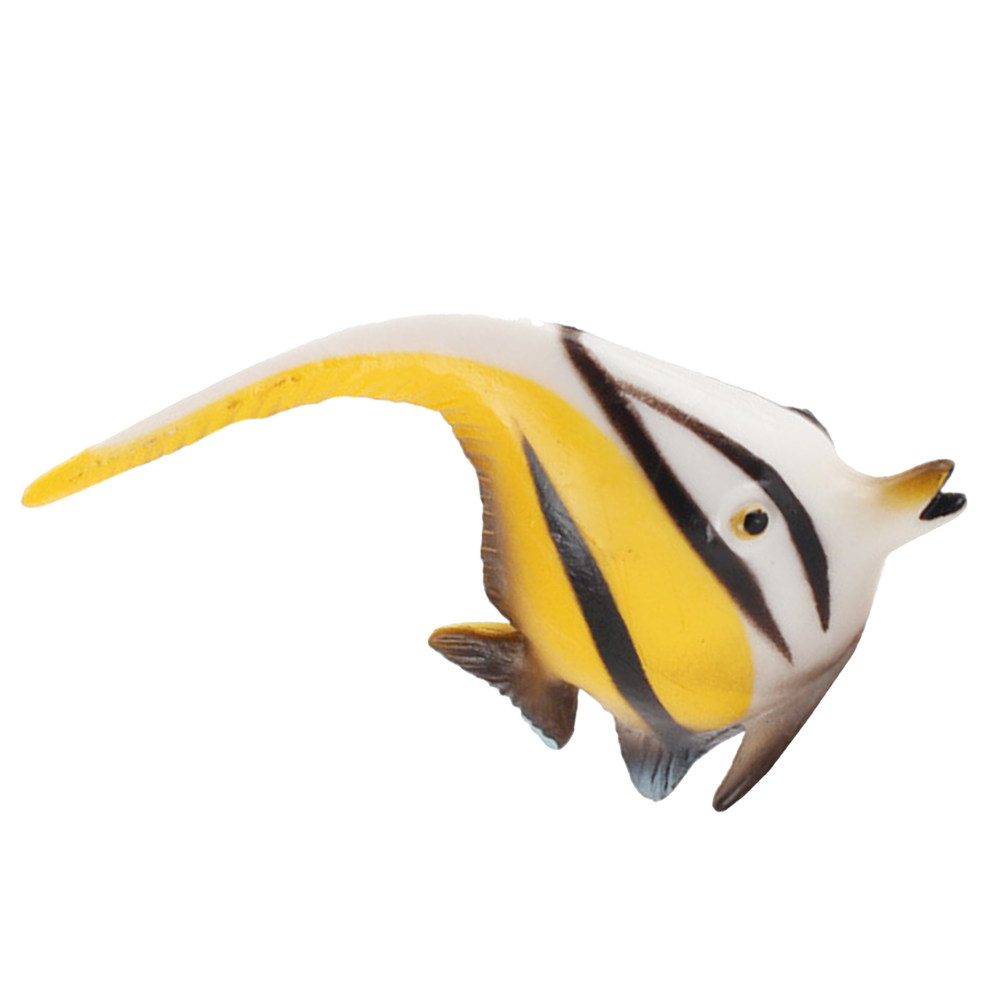 Aquarium Marine - Lifelike Angelfish Plastic Aquarium Decor Marine