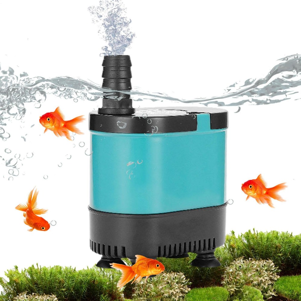 Aquarium Marine Filter - Ultra-quiet Submersible Circulation Aquarium Water Pump