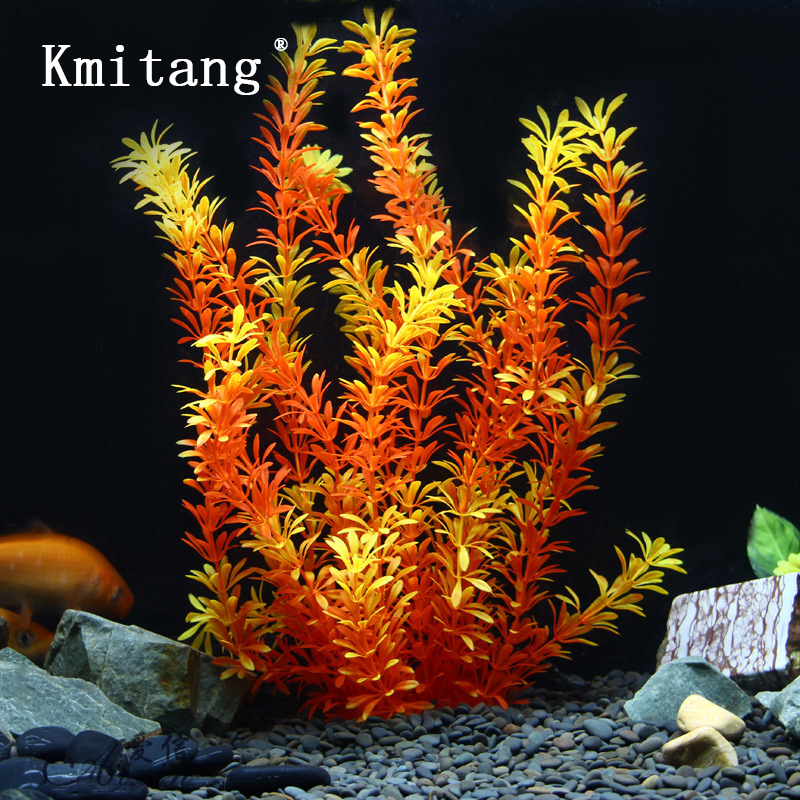 Aquarium Marine - 100cm Tropical Plants Large Artificial Water
