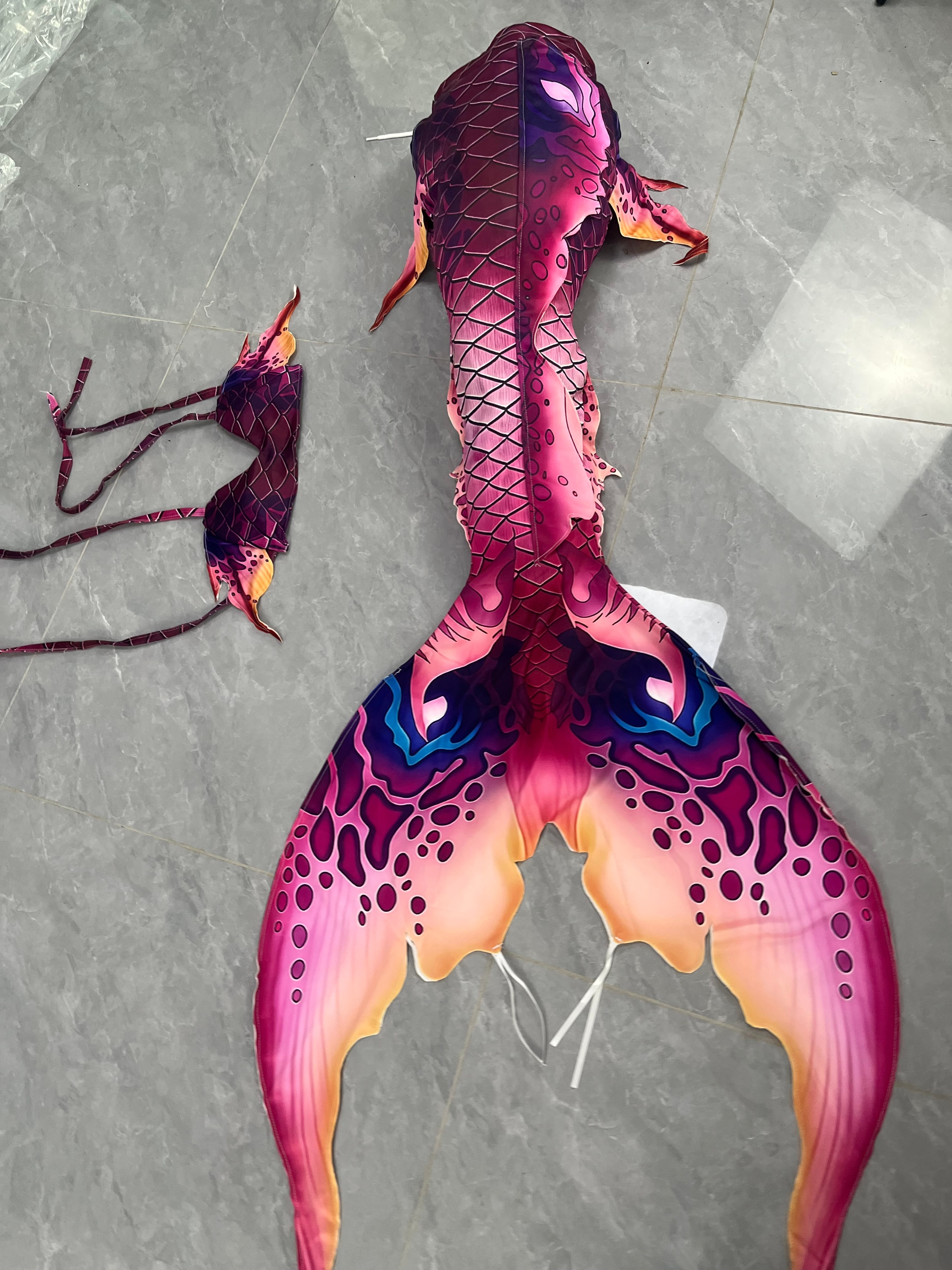 Aquarium & Marine Science Center - Purple Adult Mermaid Tail High-Quality Comfortable