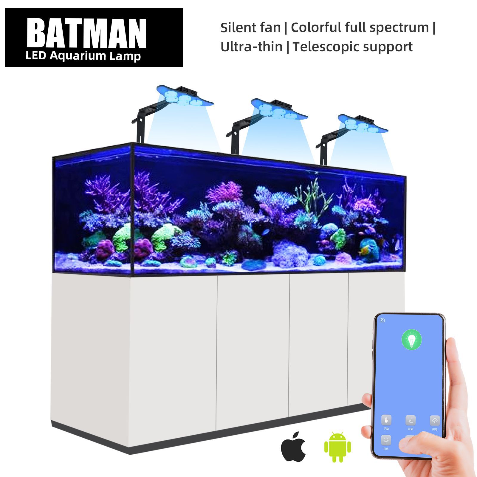 LED Marine Aquarium Coral Aqua - Aquarium Marine incelemesi ve fiyatı