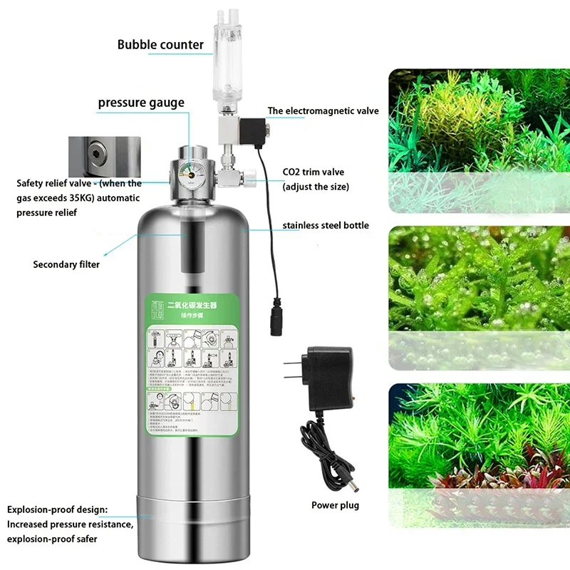 Aquarium CO2 Generator system  - Marine Aquarium Reactors incelemesi ve fiyatı