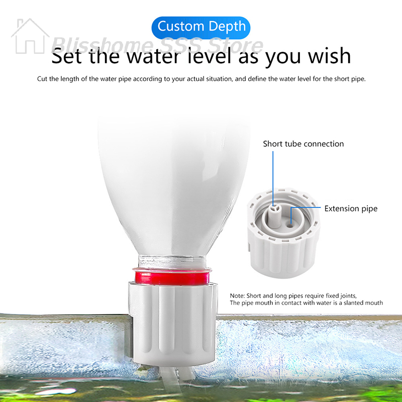 【S】1 Set Wall Mounted Automati - Aquarium Marine Filter incelemesi ve fiyatı