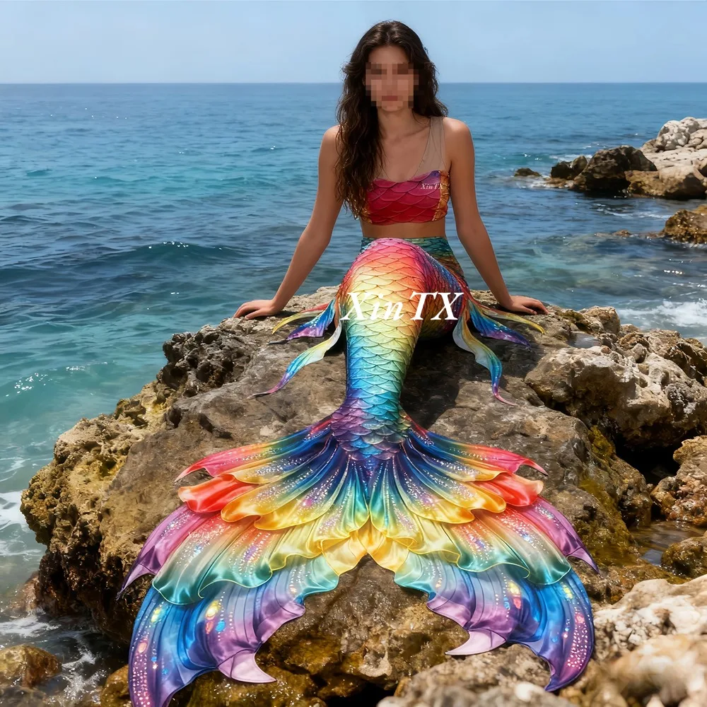 Mermaid tail rainbow-colored l - Aquarium & Marine Science Center incelemesi ve fiyatı