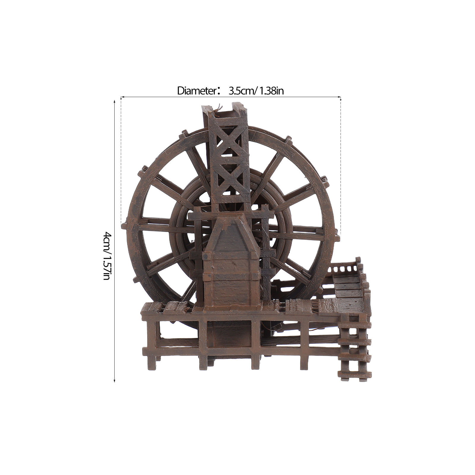 Miniature Water Wheel Ornament - Marine Aquarium Water incelemesi ve fiyatı