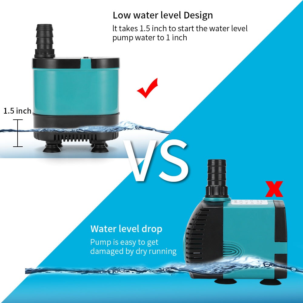 Ultra-quiet Submersible Circul - Aquarium Marine Filter incelemesi ve fiyatı