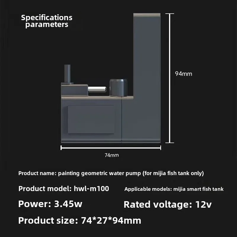 1pcs For Xiaomi Mijia smart aq - Aquarium Marine Filter incelemesi ve fiyatı