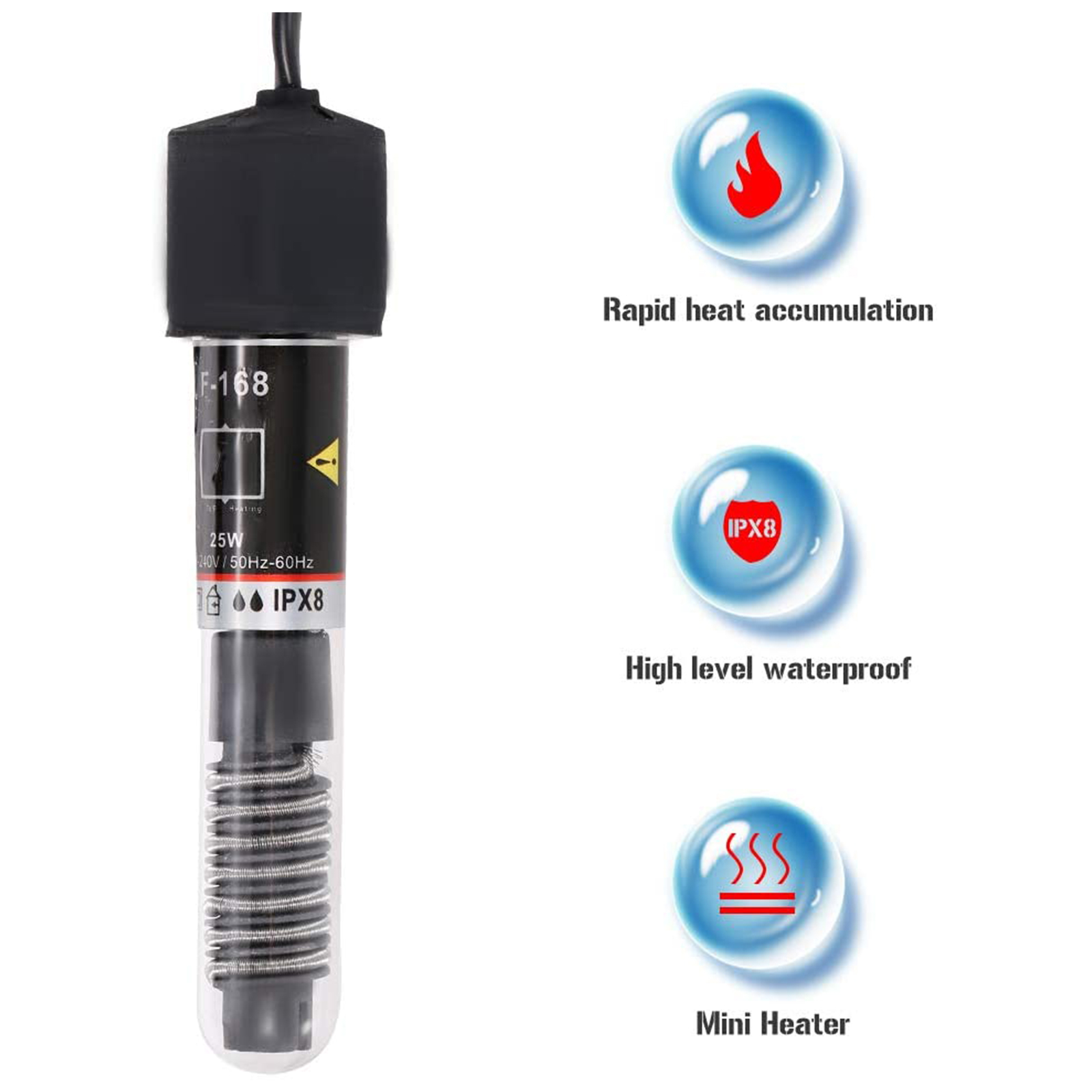 Mini Aquarium Heater Submersib - Marine Aquarium Water incelemesi ve fiyatı