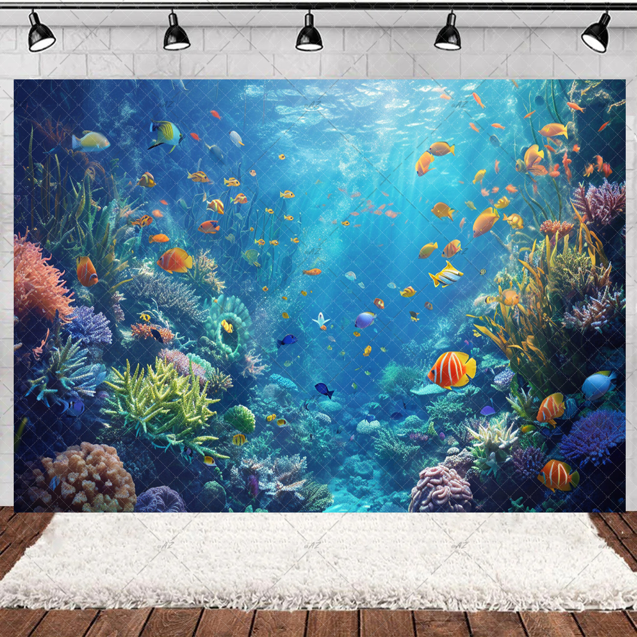 Underwater World Party Decorat - Aquarium Marine incelemesi ve fiyatı