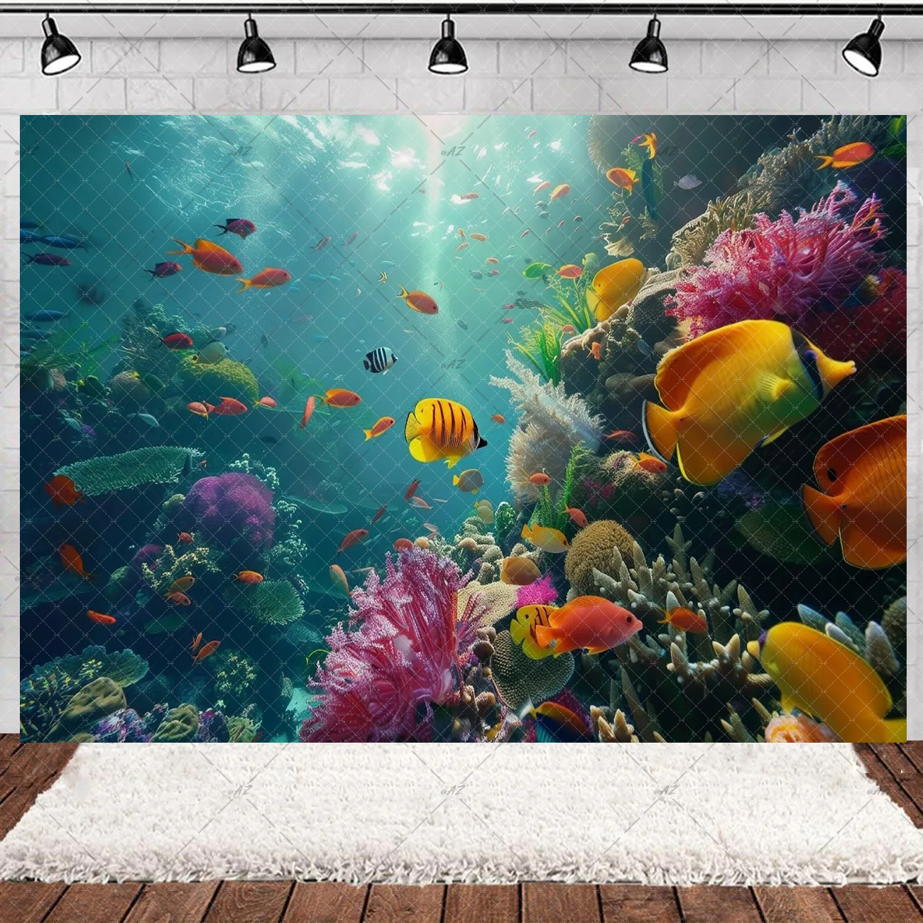 Underwater World Party Decorat - Aquarium Marine incelemesi ve fiyatı