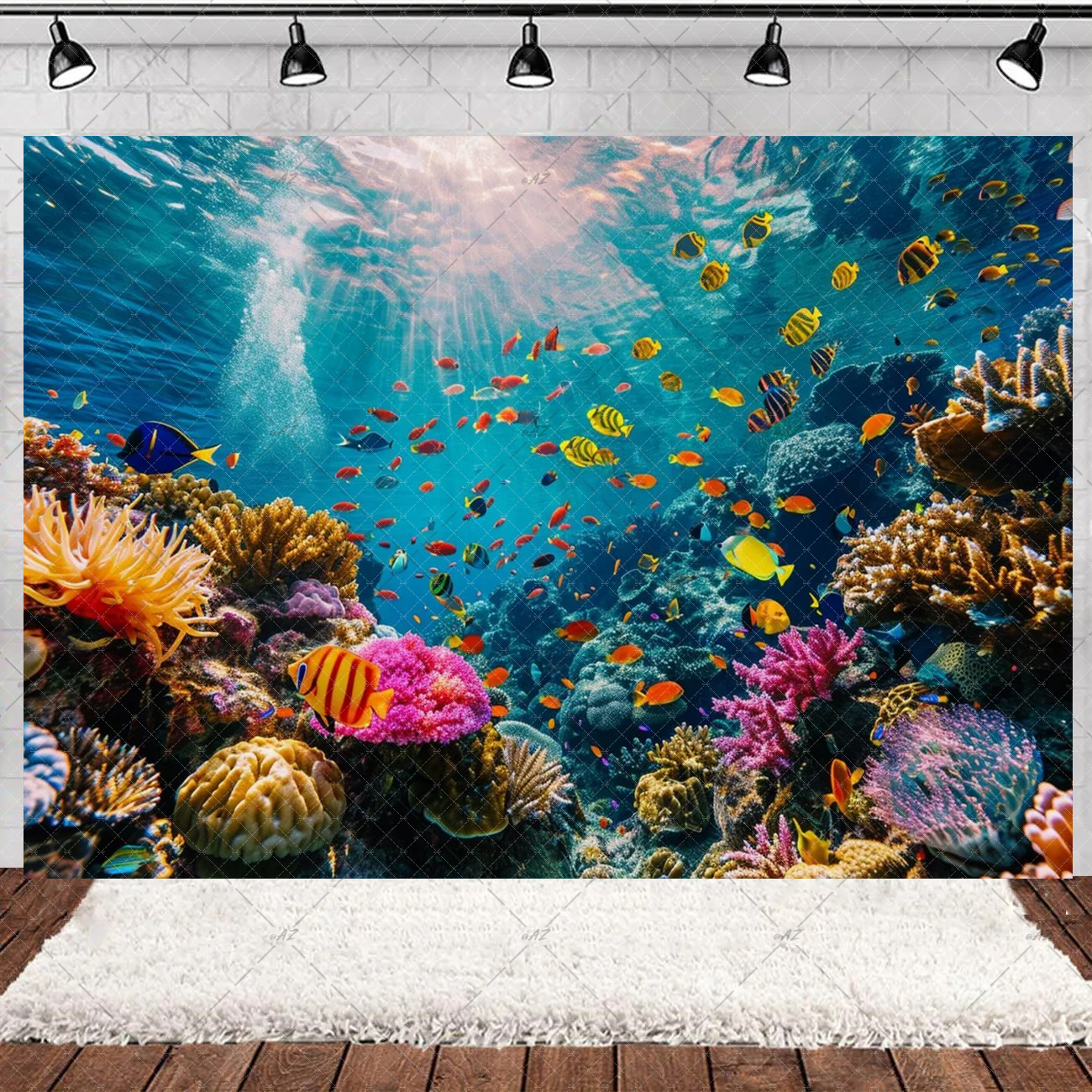 Underwater World Party Decorat - Aquarium Marine incelemesi ve fiyatı