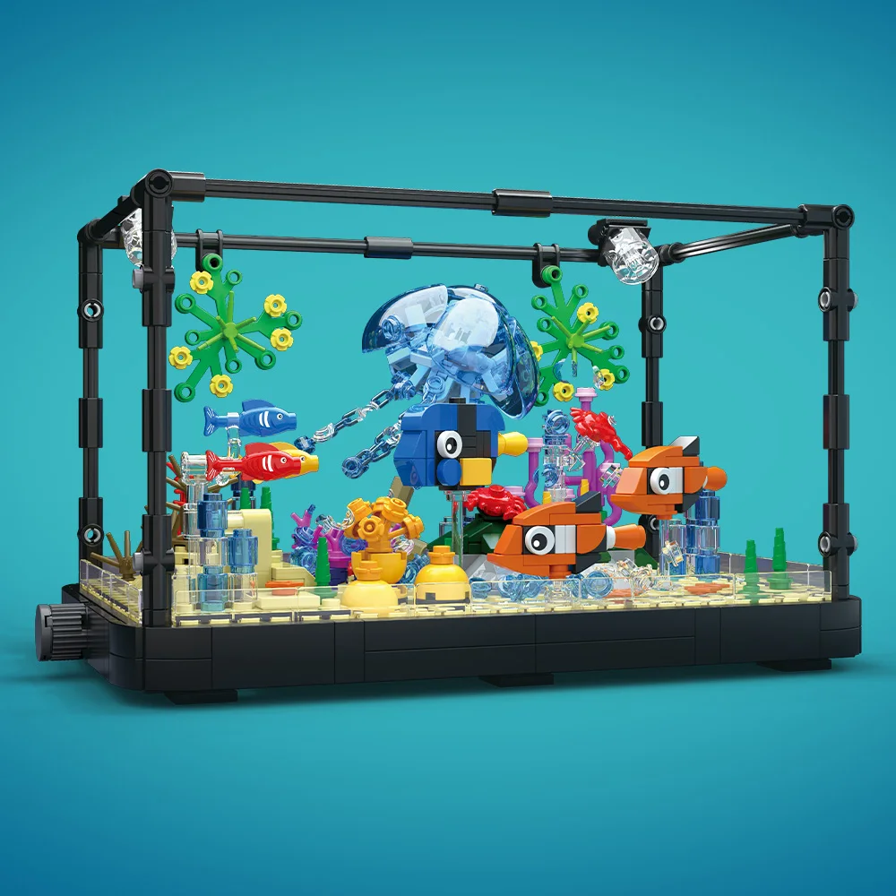 Fish Tank Building Block Set w - Aquarium Marine incelemesi ve fiyatı