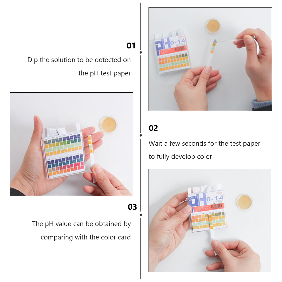 100pcs Paper Test Strips For W - Aquarium & Marine Science Center incelemesi ve fiyatı