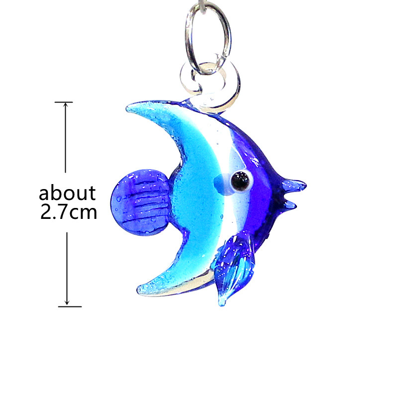 2pcs Mini Fish Glass Pendant C - Aquarium Marine incelemesi ve fiyatı